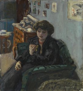 Jonge Vrouw in een Interieur, c.1906