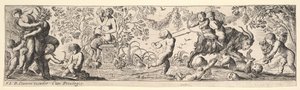 Bacchanaal door Pierre Brebiette