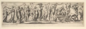 Bacchanaal door Pierre Brebiette