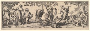 Bacchanaal door Pierre Brebiette