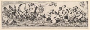 Bacchanaal, 17e eeuw door Pierre Brebiette
