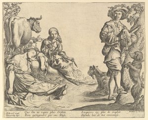 Doedelzakspeler door Pierre Brebiette
