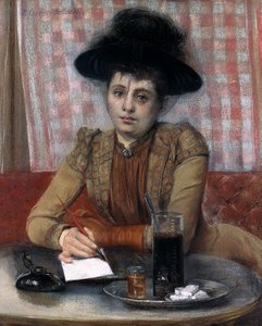 In het Café, c.1900-1901