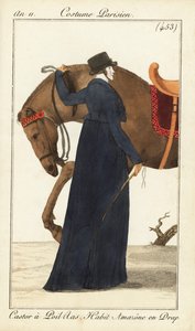 Amazone met haar paard, Parijs