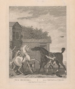2. Twee jagers / Deux Chevaux de Chasse