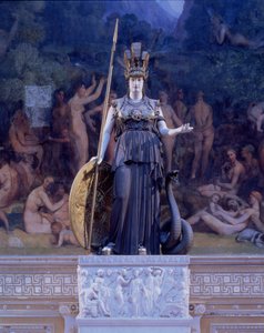Minerva door Pierre Charles Simart