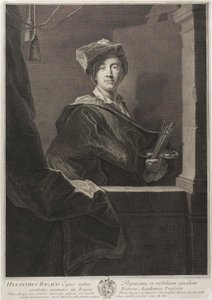 Portret van Hyacinthe Rigaud