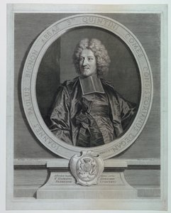 Portret van Jean Paul Bignon, abt van St. Quentin