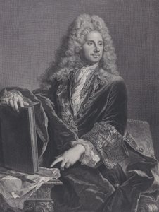 Portret van Robert de Cotte, 1722