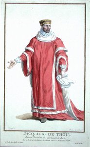 Jacques Auguste de Thou (1533-1617) uit 