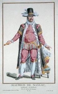 Prins Maurits van Nassau (1567-1625) Stadhouder van de Nederlandse Republiek uit 