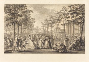 De wandeling op de wallen van Parijs