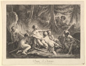 Diana en Acteon