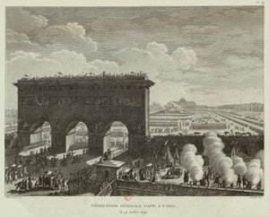 Algemene Federatie gehouden in Parijs op 14 juli 1790