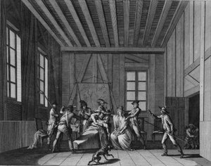 De moord op Jean-Paul Marat, ca. 1795
