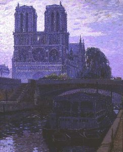 Notre Dame, Parijs door Pierre Gaston Rigaud