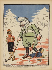Zaken zijn zaken. Illustratie voor Le Rire