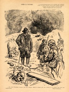 Le Laugher rouge, Satirique en N & B door Pierre Georges Jeanniot