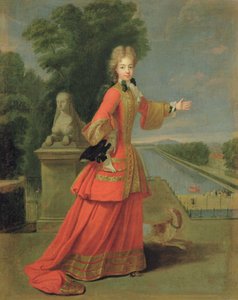 Marie-Adelaide de Savoie (1685-1712) in jachtkleding, c.1704