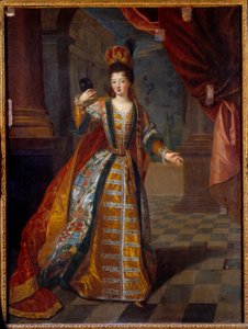 Portret van Mademoiselle de Nantes (Louise Francoise de Bourbon 1673-1743), dochter van Lodewijk XIV en Francoise Athenais