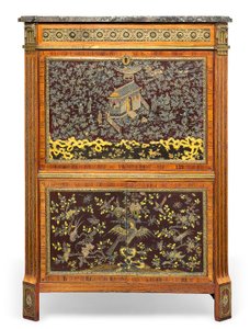 Louis XVI Secretaire a Abbatant, eind 18e eeuw