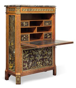 Louis XVI secretaire à abattant, eind 18e eeuw