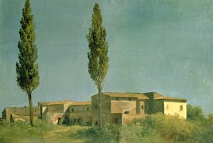 Bij de Villa Farnese: De Twee Populieren, c.1777