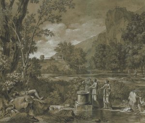 Klassiek Landschap door Pierre Henri de Valenciennes
