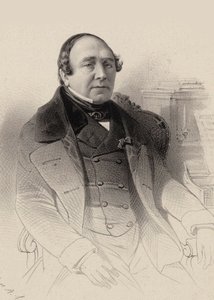Portret van de operazanger Louis Antoine Eléonore Ponchard 1787-1866, 1850