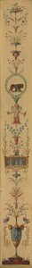 Decoratief paneel door Pierre II Rousseau
