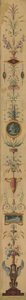 Decoratief paneel door Pierre II Rousseau