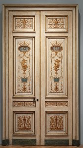 Dubbelbladige deuren, 1790s door Pierre II Rousseau