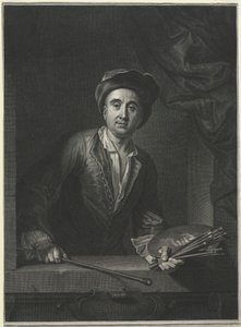 François de Troy, naar een zelfportret