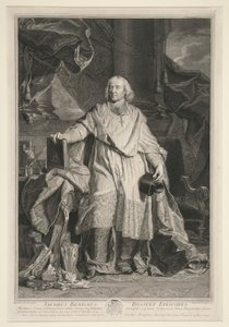 Portret van Jacques Benigne Bossuet door Pierre Imbert Drevet