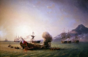 Frans: Combat du Grand Port, 23 augustus 1810