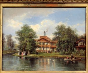 Het chalet van de gele deur, restaurant in het Bois de Vincennes