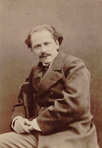 Portret van de componist Jules Massenet 1842-1912, 1880