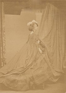 De hoed met andere veer, 1860s