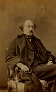 Portret van Jean Pierre Alexandre Antigna, Franse schilder; carte de visite