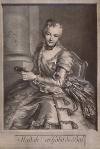 Madame de Pompadour, minnares van koning Lodewijk XV van Frankrijk, 18e eeuw 1894 door Pierre Louis de Surugue