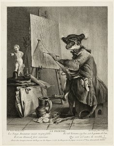 De apenschilder