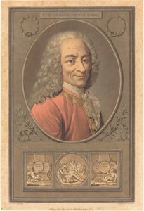 F.M. Arouet de Voltaire door Pierre Michel Alix