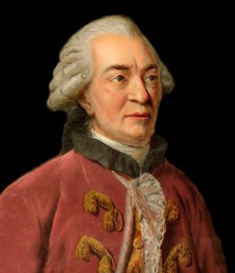 Portret van Georges Louis Leclerc, graaf van Buffon (1707-1788), Franse natuurkundige, wiskundige, kosmoloog en encyclopedisch auteur - Portret van George Louis Le Clerc, graaf van Buffon (1707 - 1788), Franse natuurkundige en schrijver gravure door Pierre