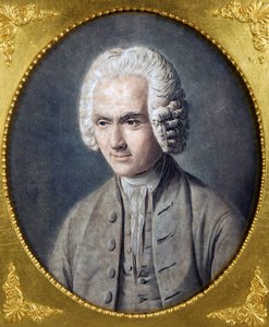 Portret van Jean-Jacques Rousseau