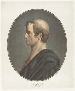 Portret van Solon