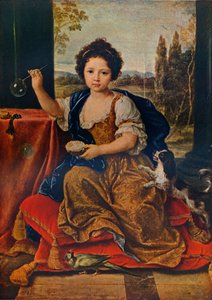Louise Marie Anne de Bourbon, 1674-1681, onwettige dochter van Lodewijk XIV, ca. 1680, 1911