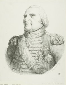 Portret van Louis XVIII door Pierre Nolasque Bergeret