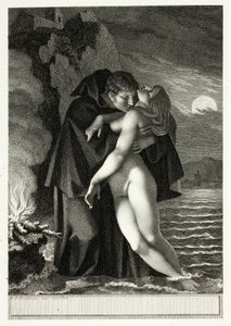 Phrosine en Melidore door Pierre Paul Prud