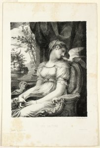 Lezen door Pierre Paul Prud