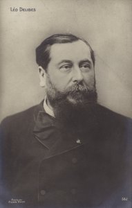 Leo Delibes, Franse componist (1836-1891) door Pierre Petit
